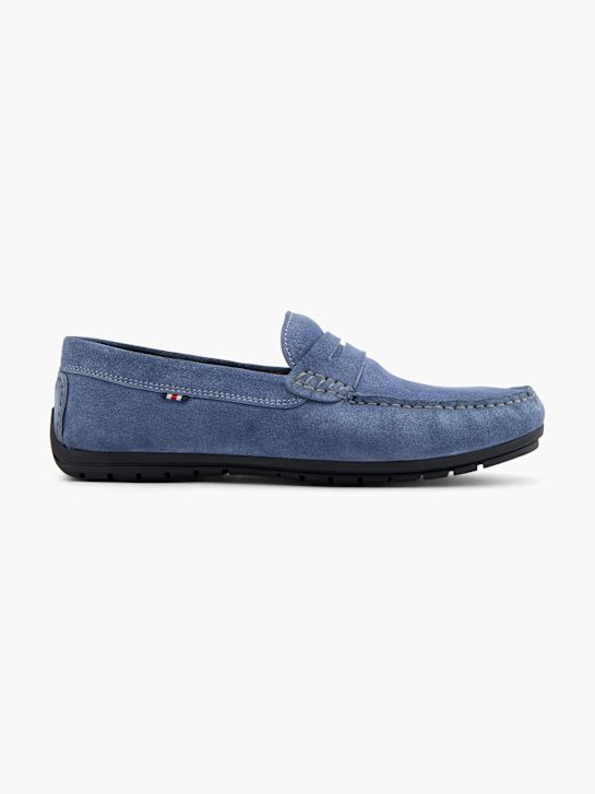 AM SHOE Mokasyny Niebieski 130577 1