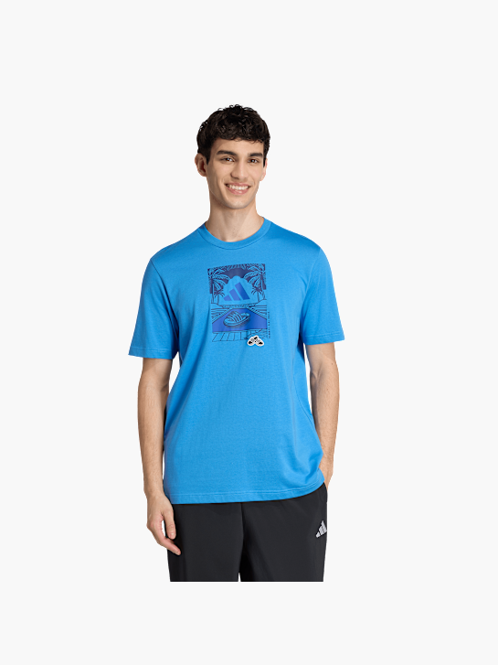 adidas T-Shirt Blau 131511 2