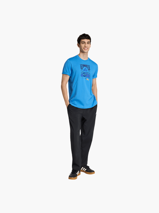 adidas Tee-shirt Bleu 131511 4