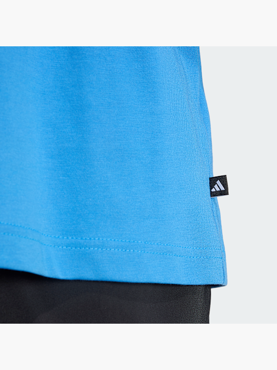 adidas Tee-shirt Bleu 131511 6