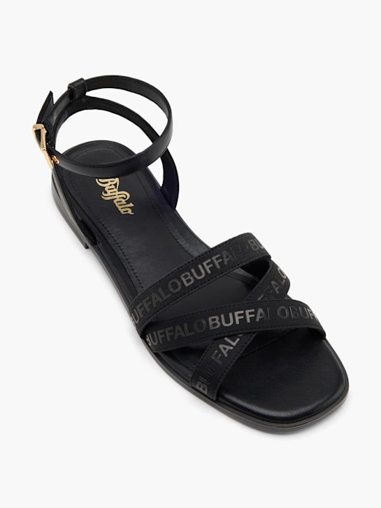 Buffalo Sandale Schwarz 131520 2