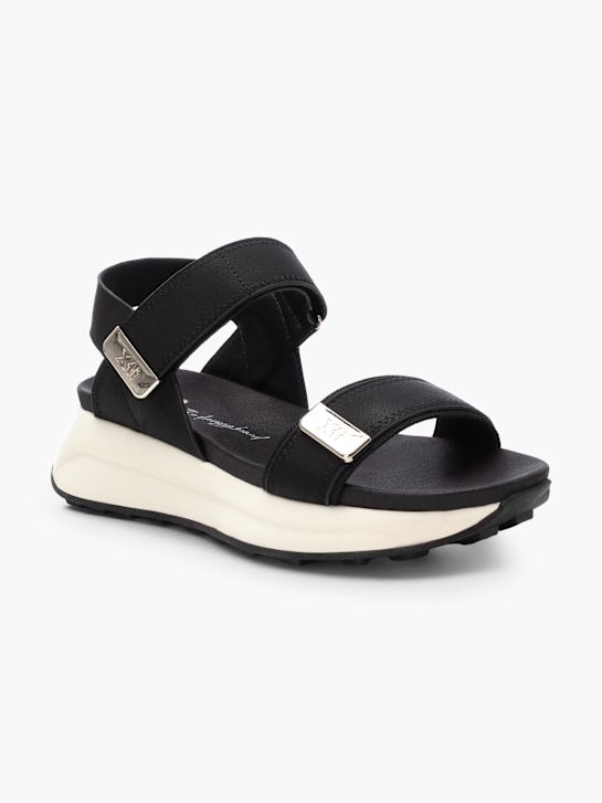 Xti Sandalias de tacón Negro 132318 2
