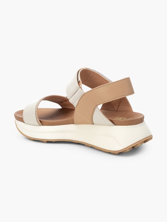 Xti Sandálias de salto Beige 132325 3
