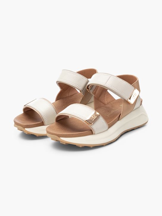 Xti Sandálias de salto Beige 132325 4
