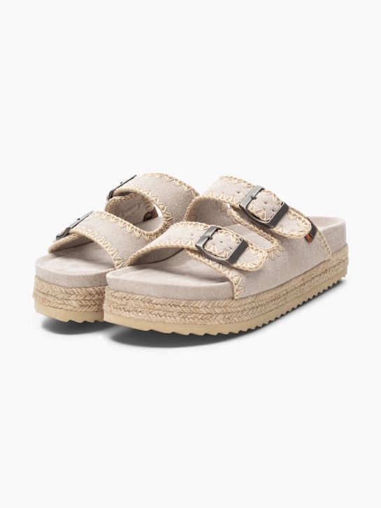 Refresh Sandália Creme 132322 4