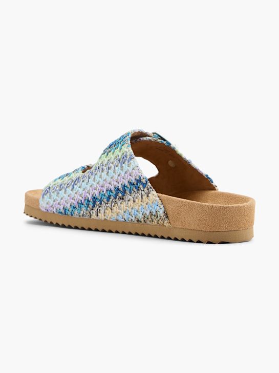 Graceland Klapki z profilowaną wkładką Niebieski 132352 3
