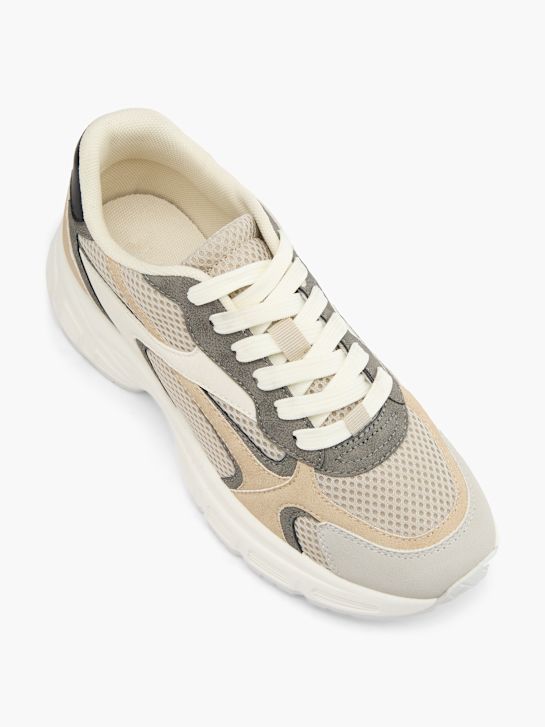 Graceland Chunky sneaker Beige 131625 2