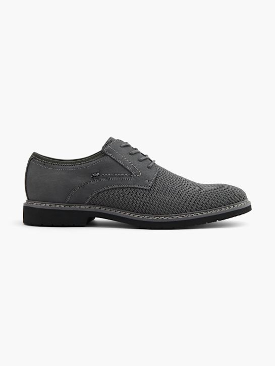 AM SHOE Poslovni čevlji Siva 131629 1