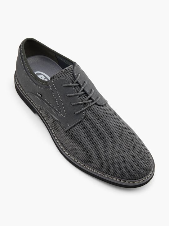 AM SHOE Poslovne cipele Siva 131629 2