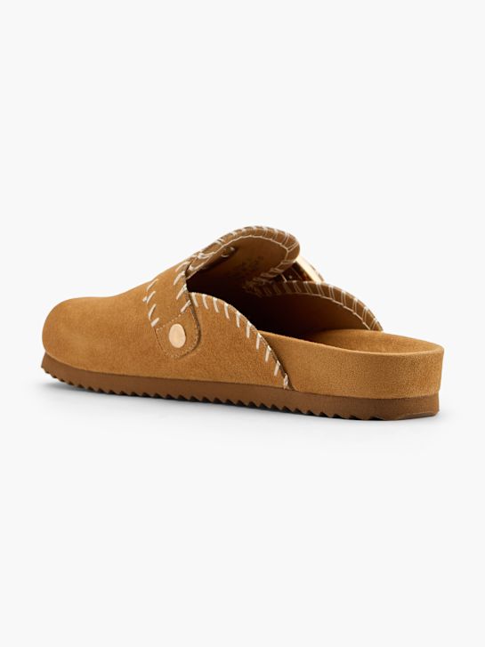 Catwalk Tieffuß Pantolette Braun 134020 3