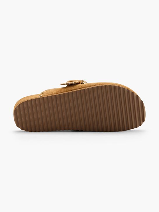 Catwalk Tieffuß Pantolette Braun 134020 4