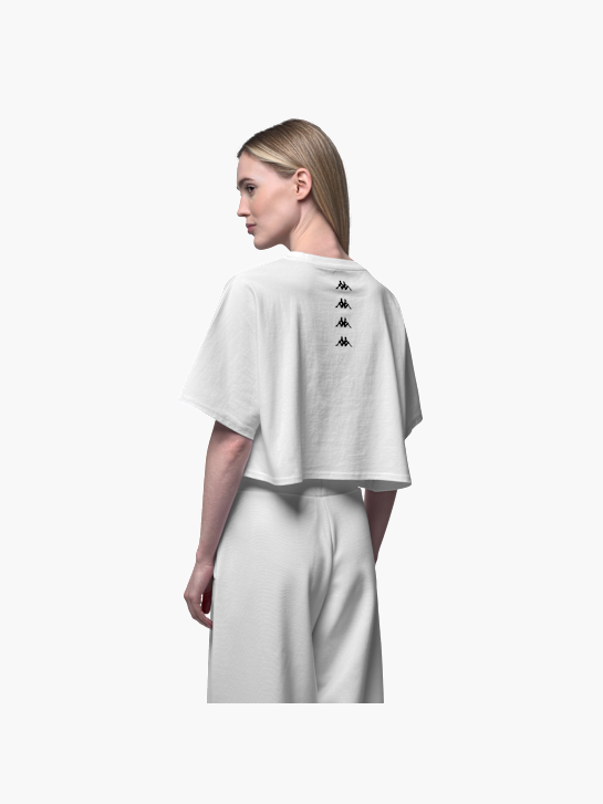 Kappa Tee-shirt Blanc 134077 5