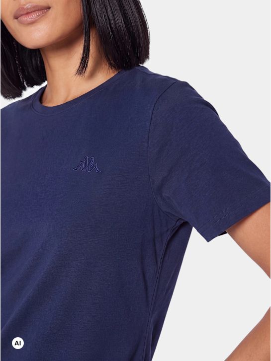Kappa T-Shirt Dunkelblau 134082 4