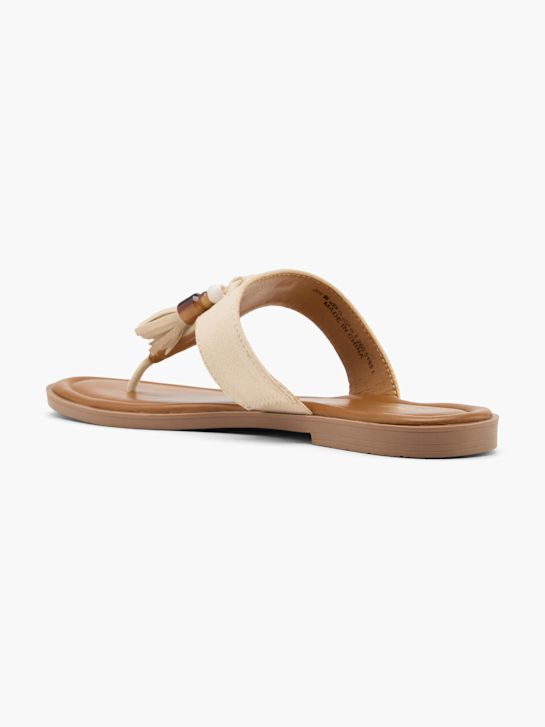 Graceland Zehentrenner Beige 134165 3