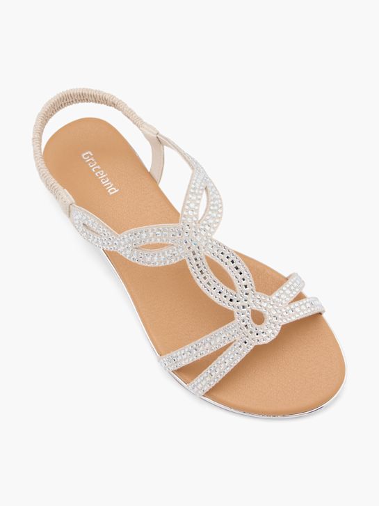 Graceland Sandale Beige 134209 2