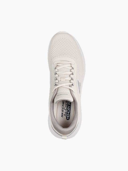 Skechers Baskets Crème 134258 4