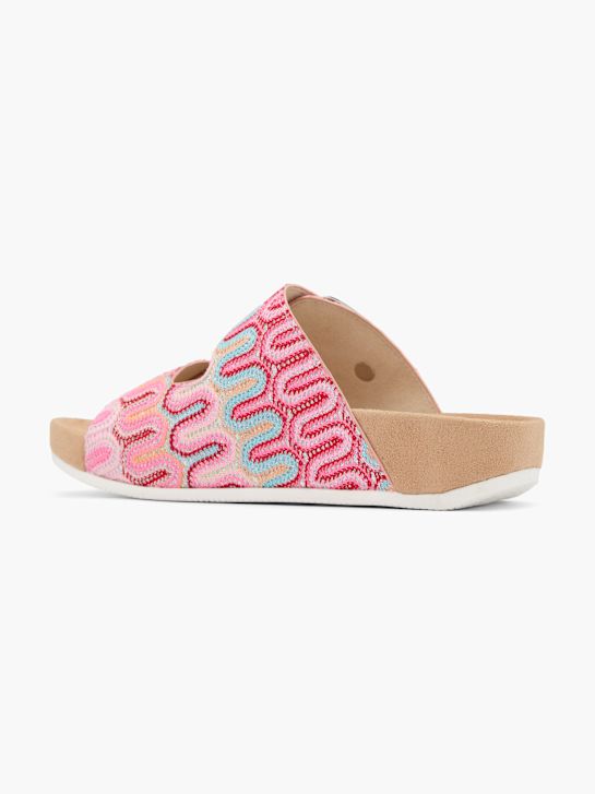 Graceland Tieffuß Pantolette Pink 134498 3