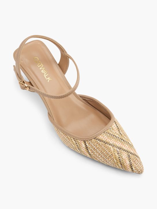 Catwalk Décolleté con fibbia Beige 134482 2