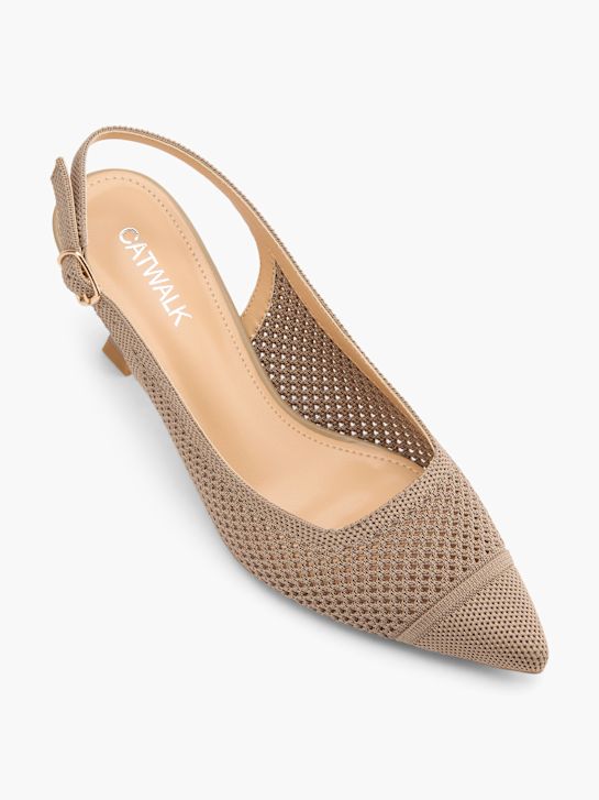 Catwalk Slingback salonarji Rjava 134483 2