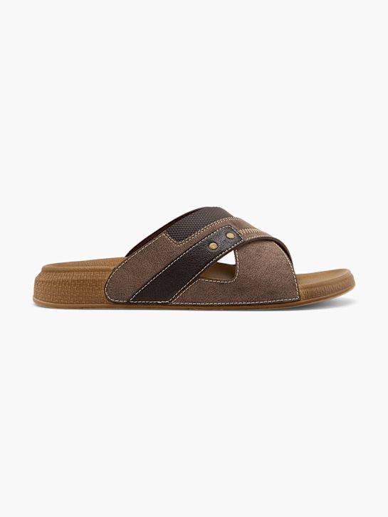 Memphis One Chaussons Marron 134633 1