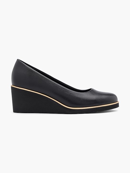 Graceland Pantofi cu toc Negru 134690 1