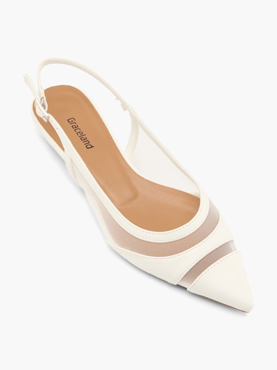 Graceland Ballerines Blanc 134833 2