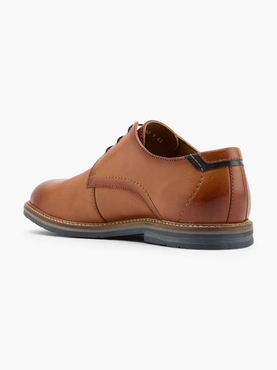 AM SHOE Alkalmi cipő konyak 134855 3