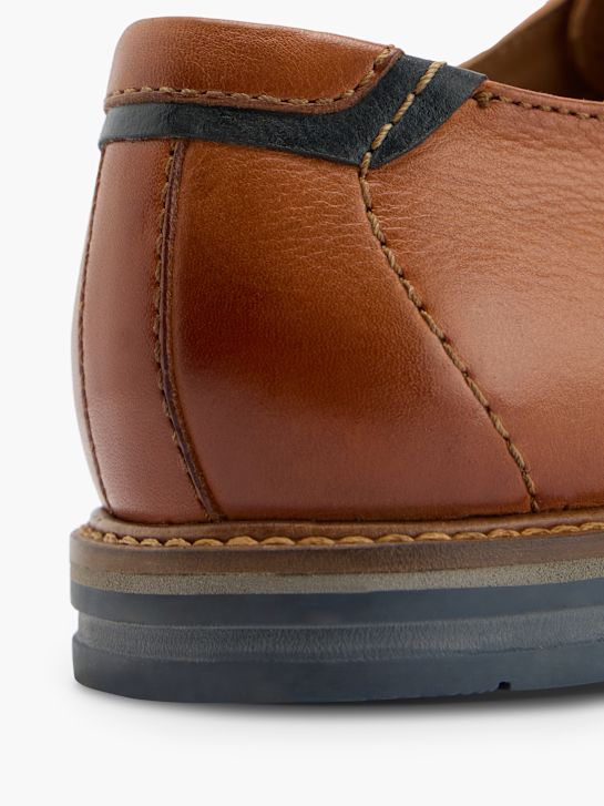 AM SHOE Alkalmi cipő konyak 134855 5
