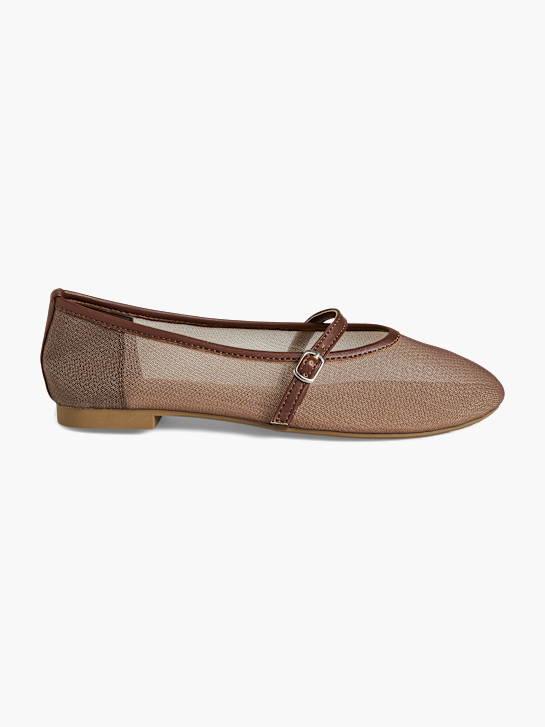 PIECES Ballerina Braun 134849 1