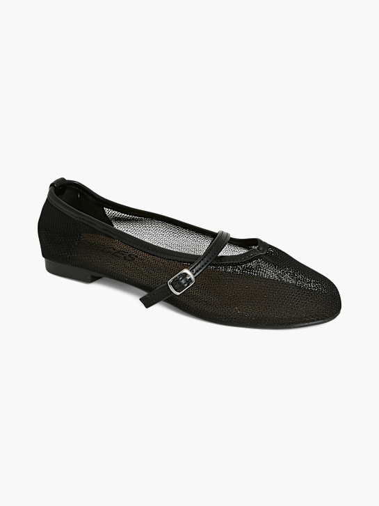 PIECES Ballerina Schwarz 134853 2