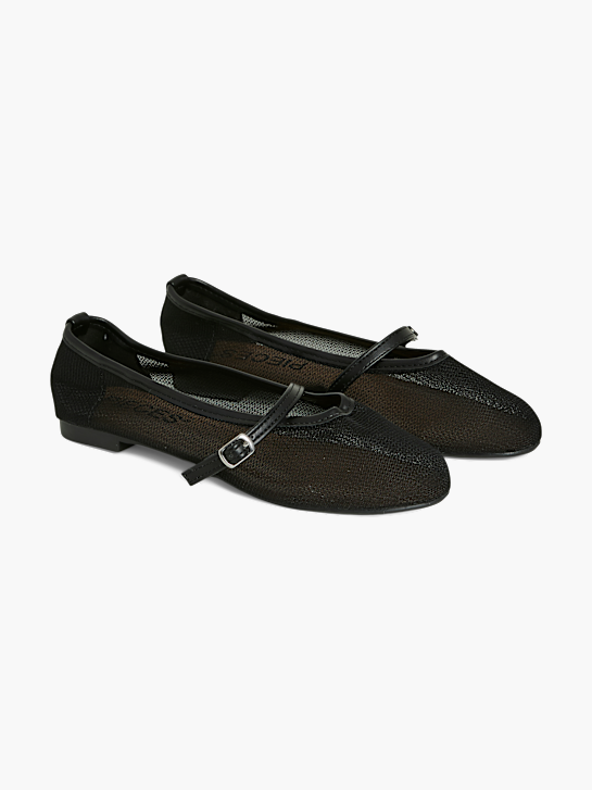 PIECES Ballerina Schwarz 134853 3