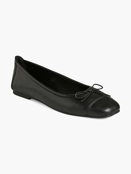 PIECES Ballerines Noir 134857 2