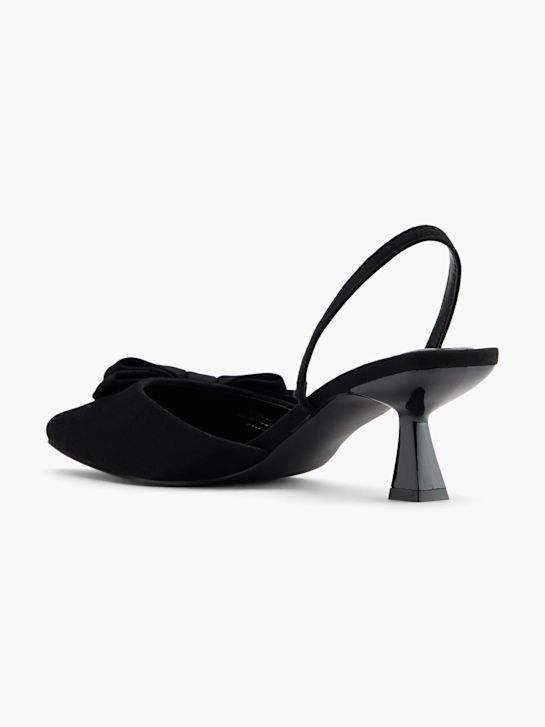 Catwalk Lodičky s otevřenou patou Černá 134882 3
