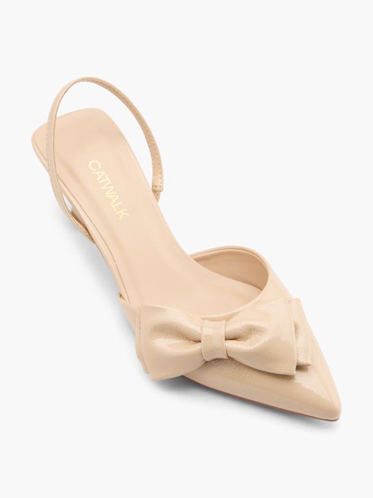 Catwalk Slingpumps Creme 134883 2