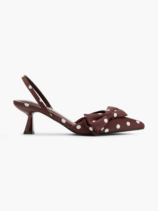 Catwalk Slingpumps Braun 134884 1