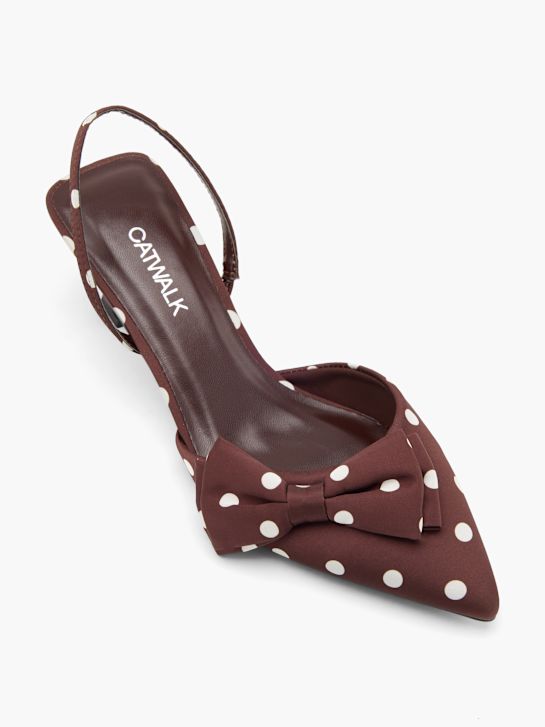 Catwalk Slingpumps Braun 134884 2