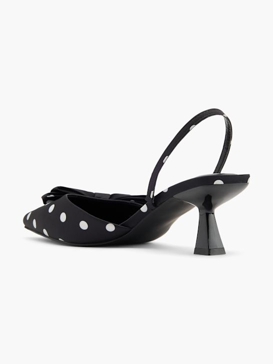Catwalk Slingpumps Schwarz 134885 3