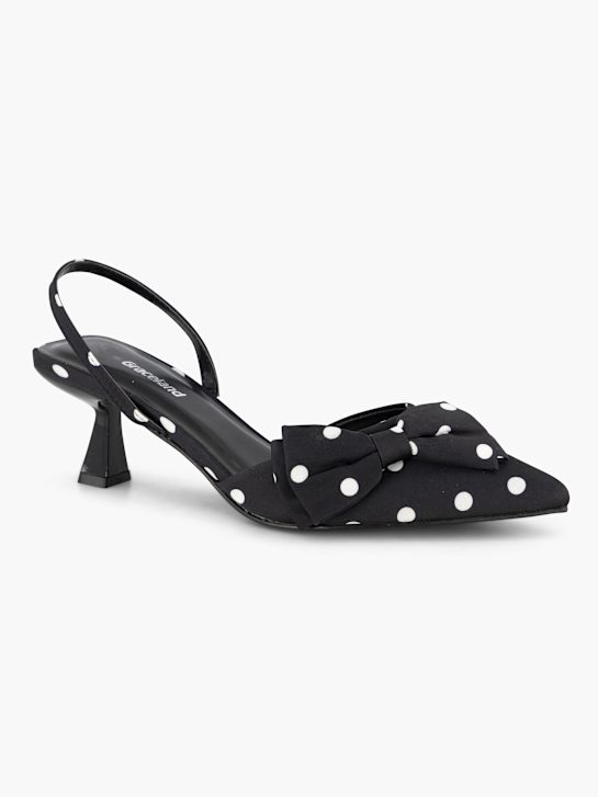 Catwalk Slingpumps Schwarz 134885 6
