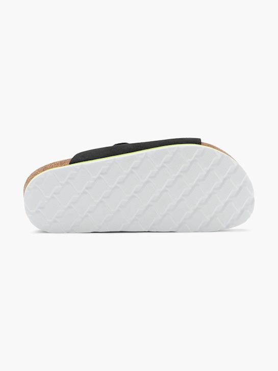 Vty Ciabatta con plantare profondo Nero 135075 4