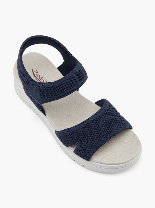 Medicus Sandale z visoko peto Modra 135232 2