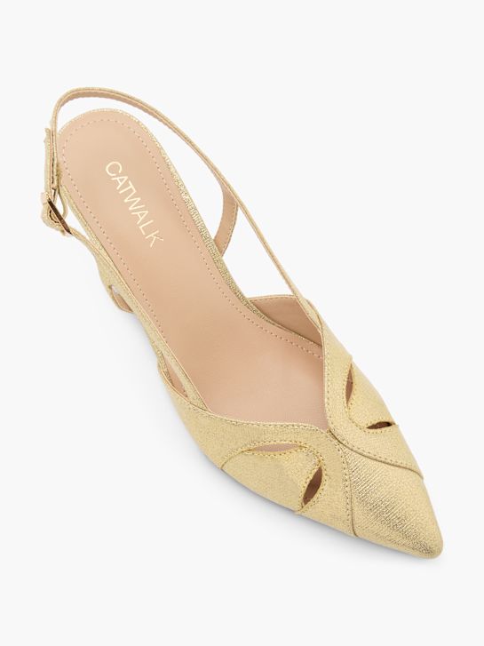 Catwalk Slingback salonarji Zlata 135327 2