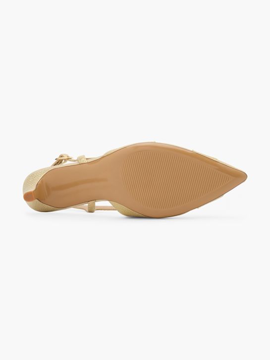 Catwalk Slingback salonke Zlatna 135327 4