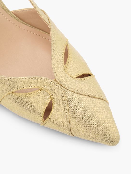 Catwalk Slingback salonarji Zlata 135327 5