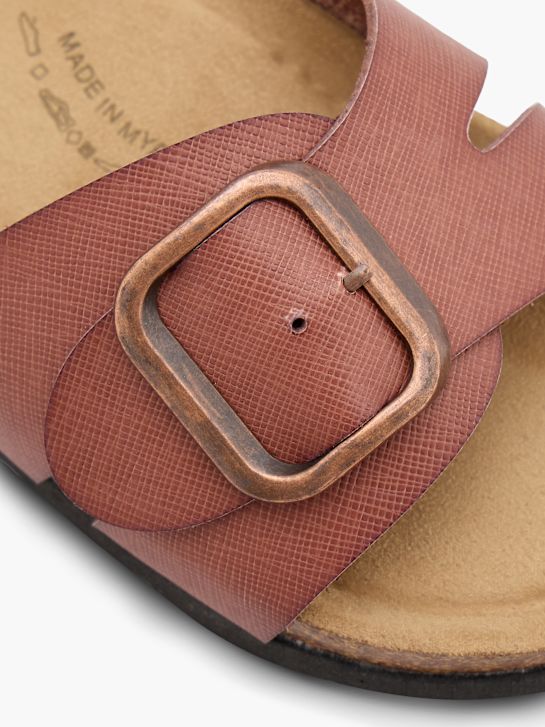 Graceland Chaussons Cognac 135398 5