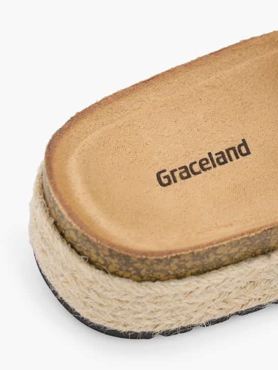 Graceland Tieffuß Pantolette Rosa 135394 6