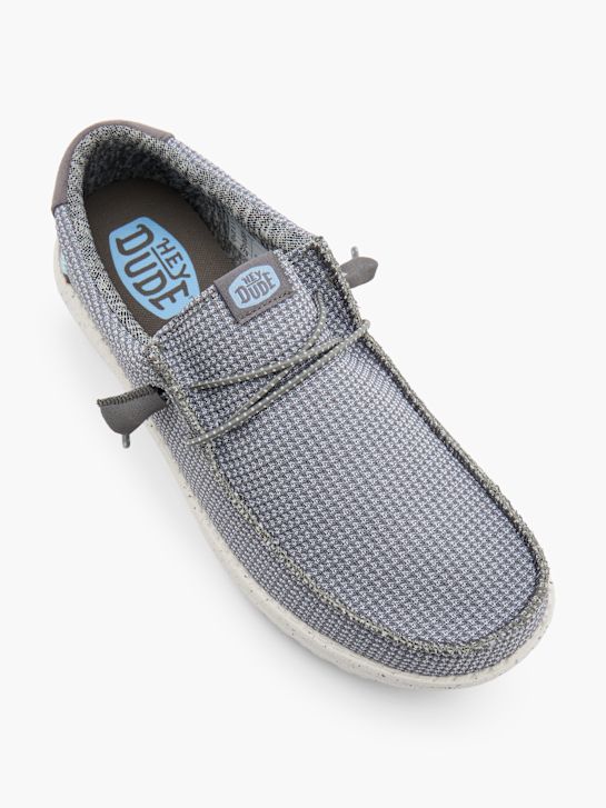 HEYDUDE Mocasín Gris 135442 2