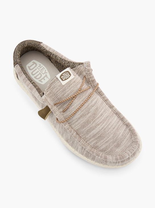 HEYDUDE Mocassim Cinzento 135458 2