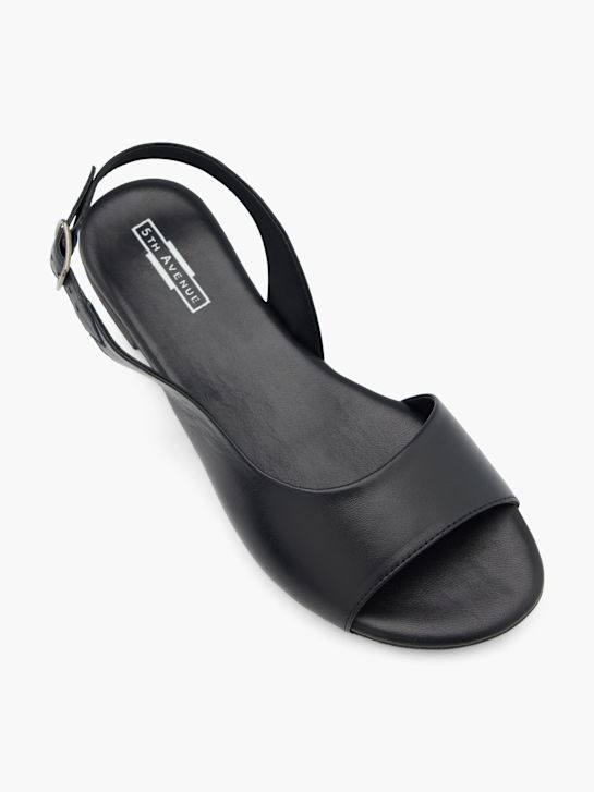 5th Avenue Sandale Schwarz 135475 2