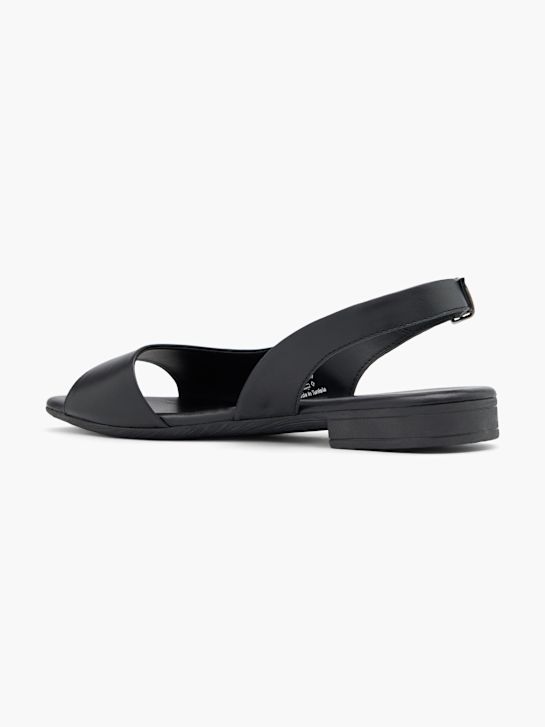 5th Avenue Sandale Schwarz 135475 3