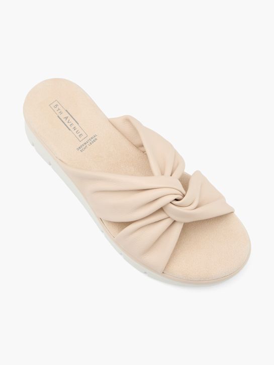 5th Avenue Flache Pantolette Rosa 135659 2